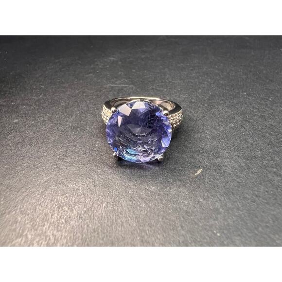 NEW color change fluorite sterling silver ring size 7 - Picture 3 of 16